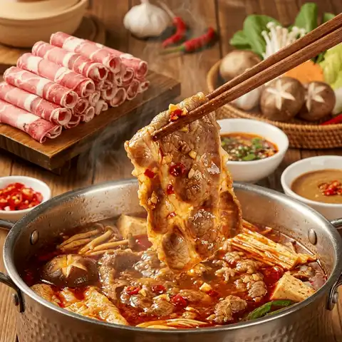 10点开始、奶香味足！油花分布超均匀：京东超市 进口原切牛腩肥牛卷2斤