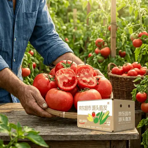 京鲜生 山东普罗旺斯西红柿 净重4.5斤