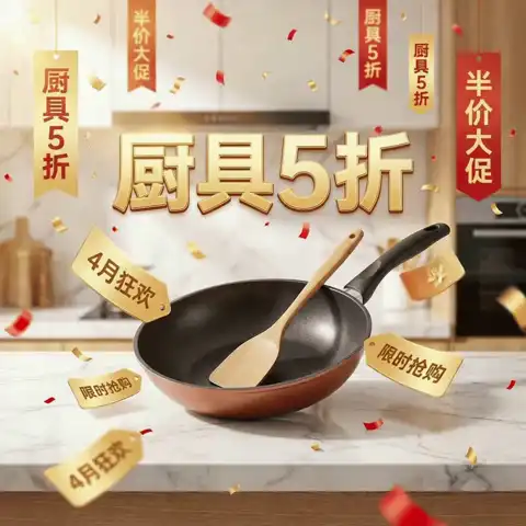 10日0点：高端厨具终于降价了｜大牌周五折限时抢，把春天装进餐桌～