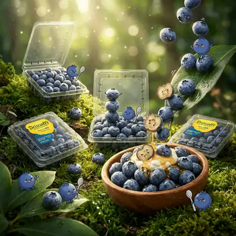 宝宝款小颗粒装、吃着更上瘾：怡颗莓 云南蓝莓宝宝 单果12mm+ 125g*6盒