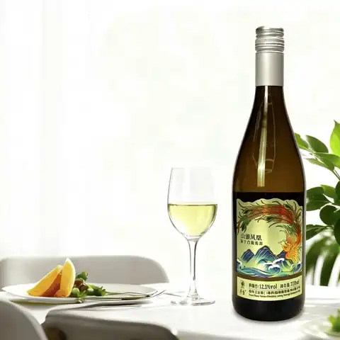 冰镇喝爆爽！拍照超出片、88VIP：茅台 山海凤凰 茶干白葡萄酒 750ml