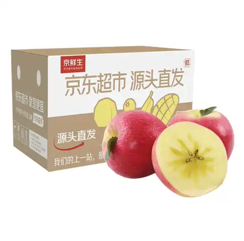 京鲜生 新疆阿克苏苹果 净重4.5斤装