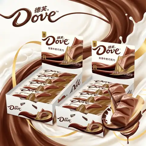 今日必买：德芙 丝滑牛奶巧克力 224g*2盒